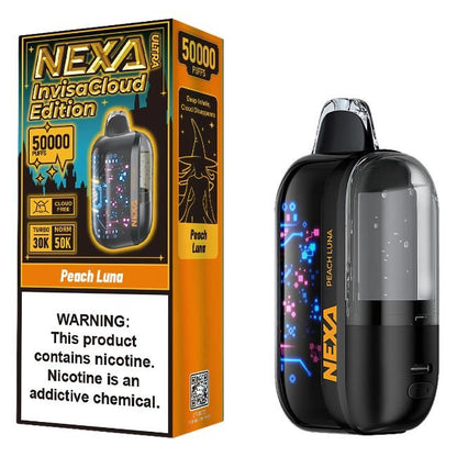 NEXA ULTRA INVISACLOUD EDI. 5% DISPOSABLE (100ML) TURBO MODE - 30K & NORM. MODE - 50K PUFFS 5CT/ BOX