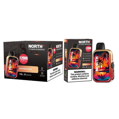 NORTH FT12000 REIMAGINED 5% DISPOSABLE (150ML) 12K PUFFS 10CT/ BOX