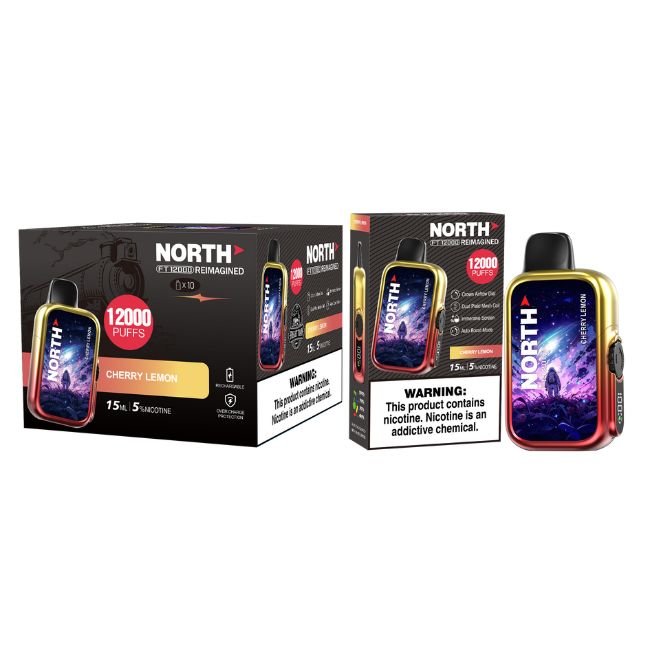 NORTH FT12000 REIMAGINED 5% DISPOSABLE (150ML) 12K PUFFS 10CT/ BOX