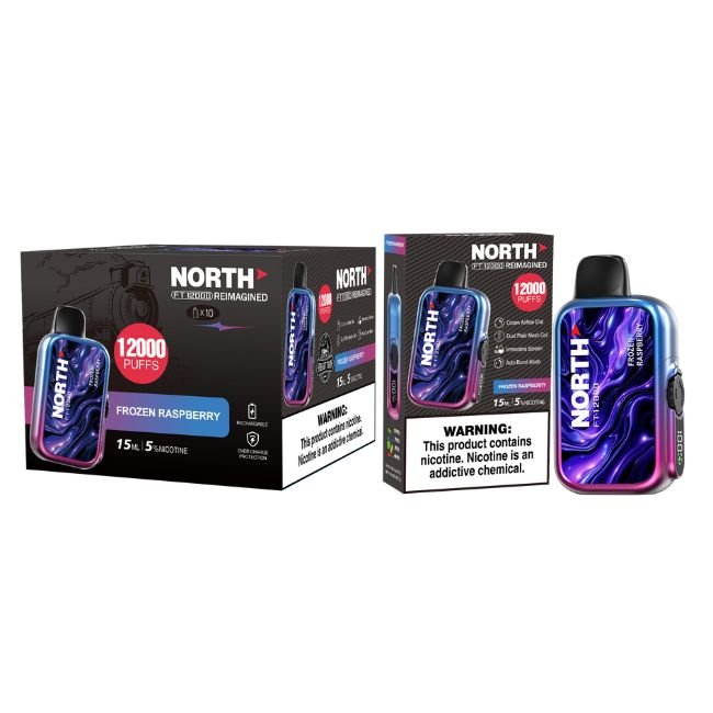NORTH FT12000 REIMAGINED 5% DISPOSABLE (150ML) 12K PUFFS 10CT/ BOX