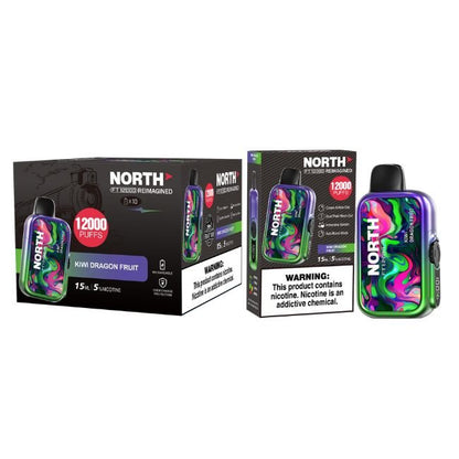 NORTH FT12000 REIMAGINED 5% DISPOSABLE (150ML) 12K PUFFS 10CT/ BOX