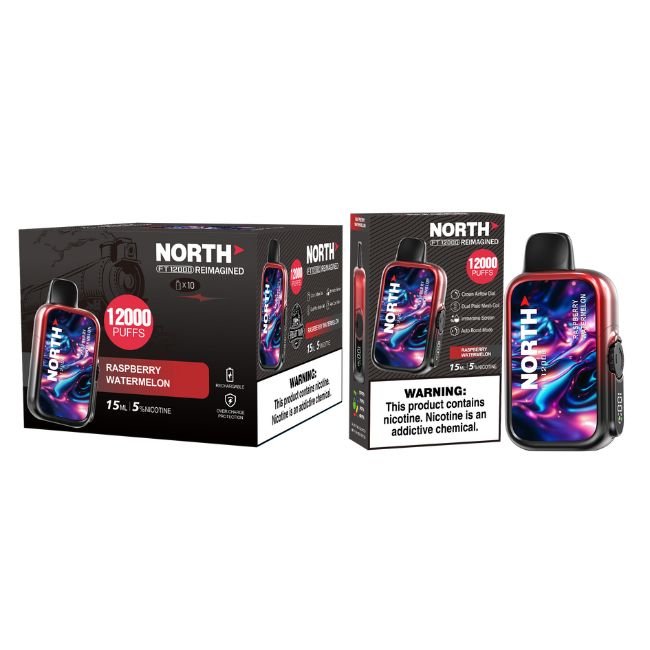NORTH FT12000 REIMAGINED 5% DISPOSABLE (150ML) 12K PUFFS 10CT/ BOX