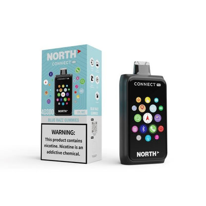 NORTH CONNECT PRO 5% DISPOSABLE (100ML) 40K PUFFS 5CT/ BOX