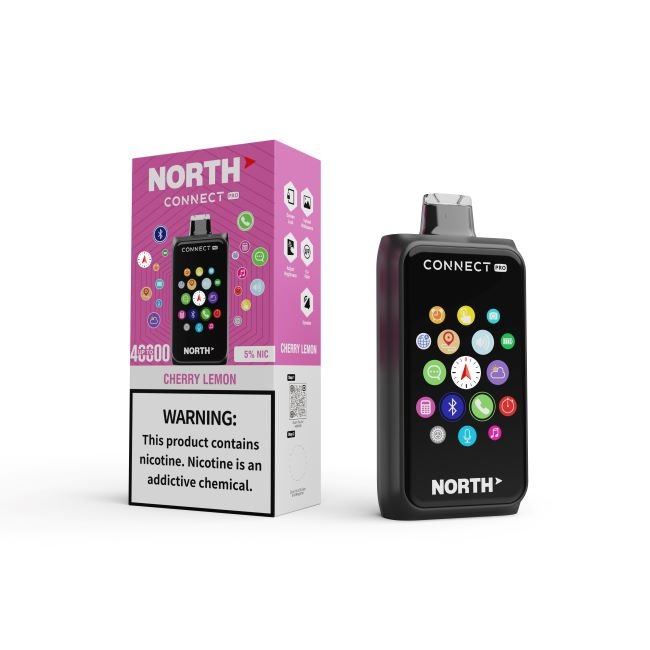 NORTH CONNECT PRO 5% DISPOSABLE (100ML) 40K PUFFS 5CT/ BOX