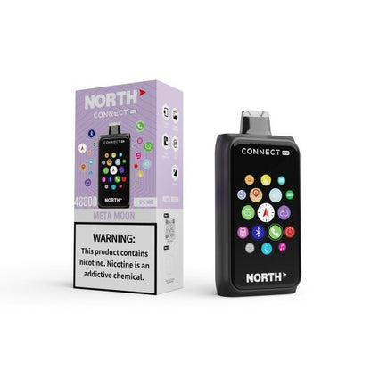 NORTH CONNECT PRO 5% DISPOSABLE (100ML) 40K PUFFS 5CT/ BOX