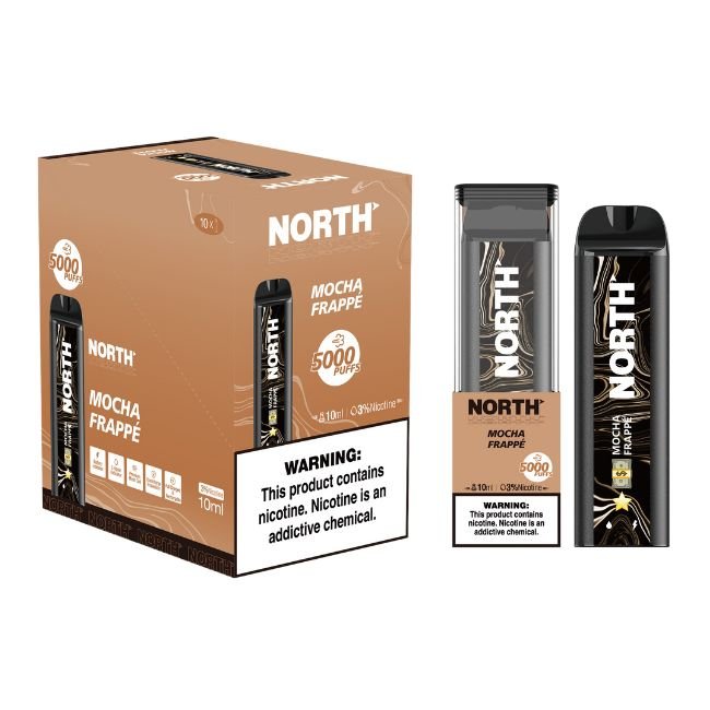NORTH 3% DISPOSABLE (100ML) 5K PUFFS 10CT/ BOX