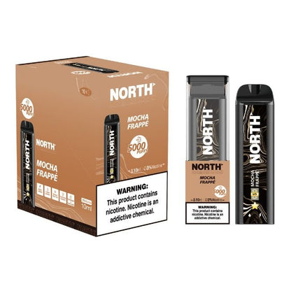 NORTH 3% DISPOSABLE (100ML) 5K PUFFS 10CT/ BOX