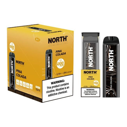 NORTH 3% DISPOSABLE (100ML) 5K PUFFS 10CT/ BOX