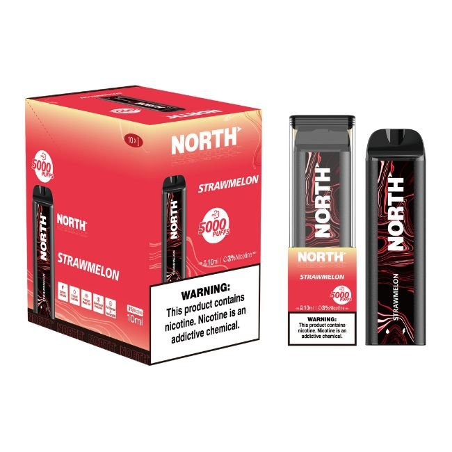 NORTH 3% DISPOSABLE (100ML) 5K PUFFS 10CT/ BOX