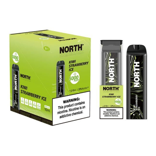 NORTH 3% DISPOSABLE (100ML) 5K PUFFS 10CT/ BOX