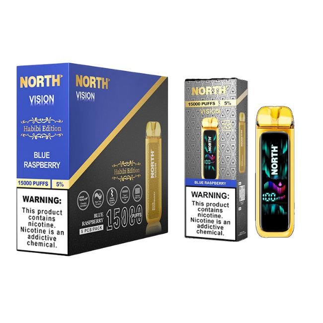 NORTH VISION HABIBI EDITION 5% DISPOSABLE (75ML) 15K PUFFS 5CT/ BOX
