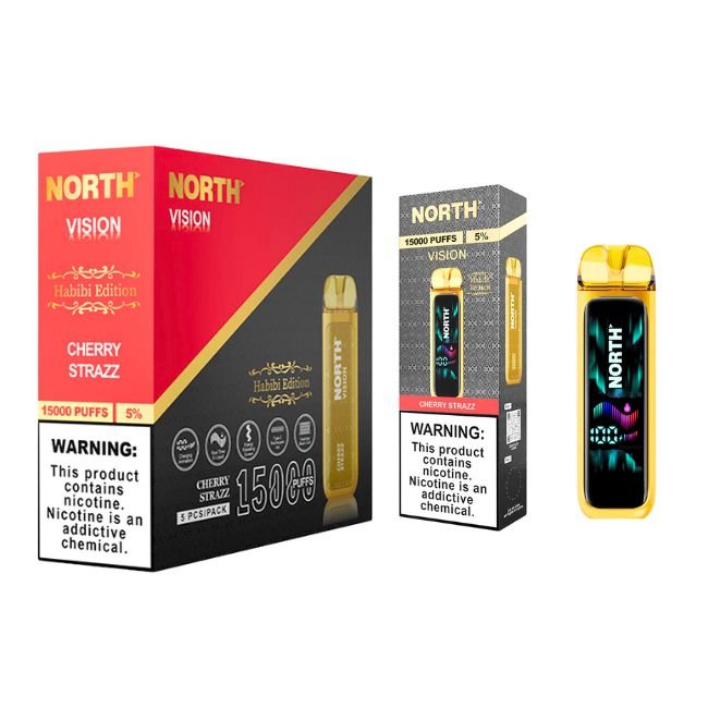 NORTH VISION HABIBI EDITION 5% DISPOSABLE (75ML) 15K PUFFS 5CT/ BOX