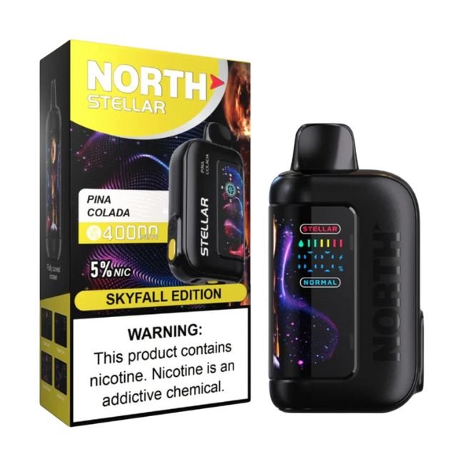NORTH STELLAR SKYFALL EDITION 5% DISPOSABLE (100ML) 40K PUFFS 5CT/ BOX