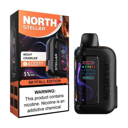 NORTH STELLAR SKYFALL EDITION 5% DISPOSABLE (100ML) 40K PUFFS 5CT/ BOX