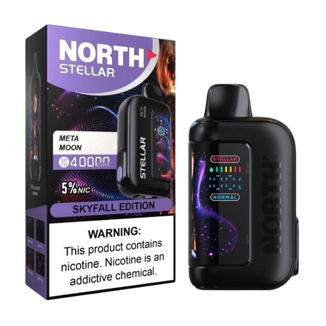 NORTH STELLAR SKYFALL EDITION 5% DISPOSABLE (100ML) 40K PUFFS 5CT/ BOX