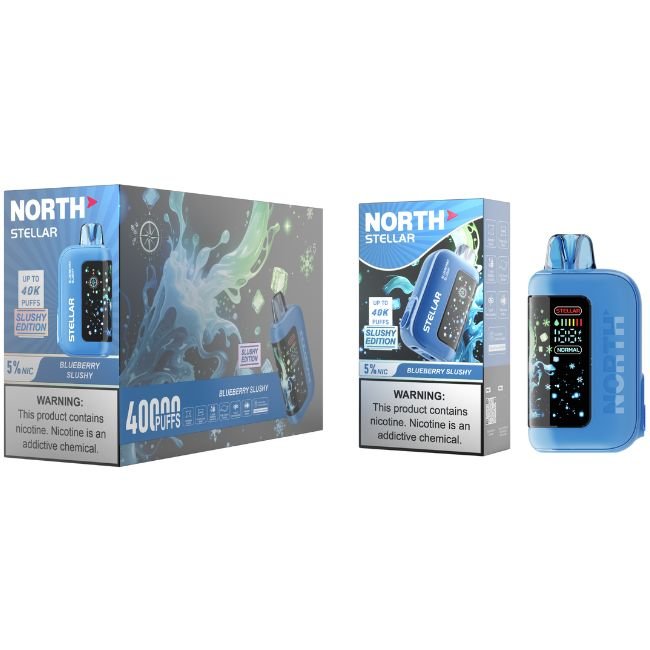 NORTH STELLAR SLUSHY EDITION 5% DISPOSABLE (100ML) 40K PUFFS 5CT/ BOX