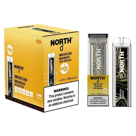 NORTH 0% DISPOSABLE (100ML) 5K PUFFS - MEXICAN MANGO