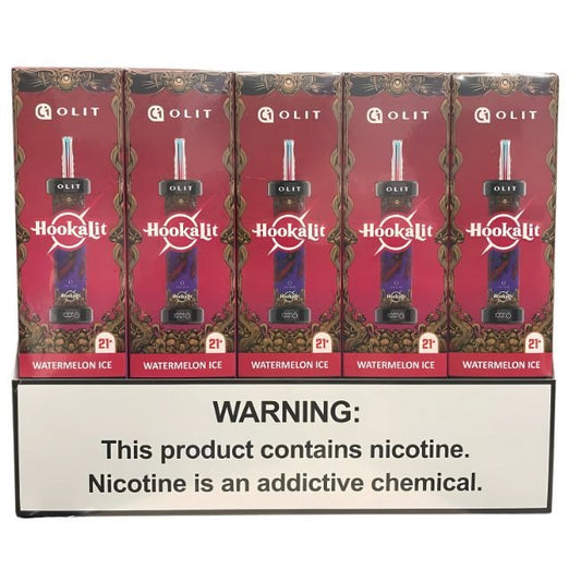 OLIT HOOKALIT BY KANGERTECH 3.5% DISPOSABLE (200ML) 40K PUFFS - BLUE RAZZ