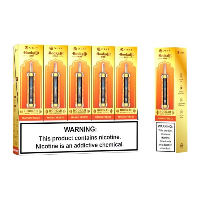 OLIT HOOKALIT PRO BY KANGERTECH 3.5% DISPOSABLE (250ML) 60K PUFFS 5CT/BOX