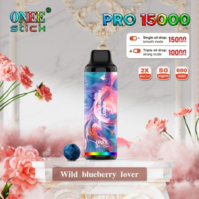 ONEE STICK PRO BY KANGVAPE 5% DISPOSABLE (75ML) 15K PUFFS - WILD BLUEBERRY LOVER