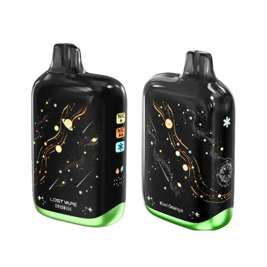 ORION BAR BY LOST VAPE ICE NIC CONTROL 5% DISPOSABLE (140ML) 50K PUFFS - KIWI ORANGE