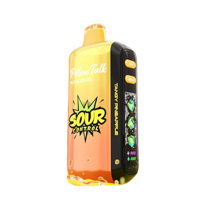 PILLOW TALK ICE & SOUR CONTROL 5% DISPOSABLE TEXAS COMPLIANT (100ML) 40K PUFFS 5CT/ BOX