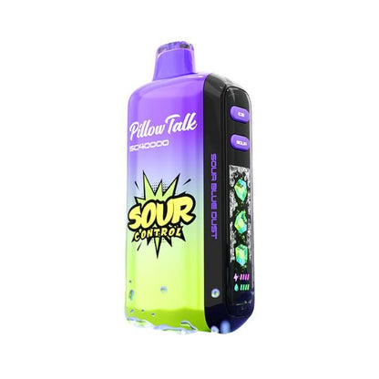 PILLOW TALK ICE & SOUR CONTROL 5% DISPOSABLE TEXAS COMPLIANT (100ML) 40K PUFFS 5CT/ BOX