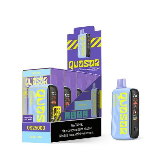 QUASAR BY LOST MARY 5% DISPOSABLE (100ML) 25K PUFFS - SIRIUS-LY SOUR WATERMELON