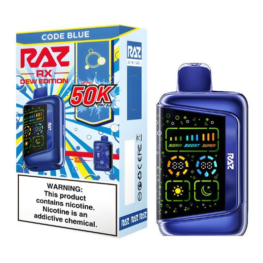 RAZ RX DEW EDITION 5% DISPOSABLE (95ML) 50K PUFFS 5CT/ BOX