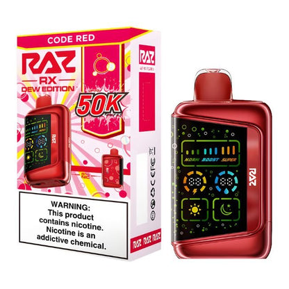 RAZ RX DEW EDITION 5% DISPOSABLE (95ML) 50K PUFFS 5CT/ BOX