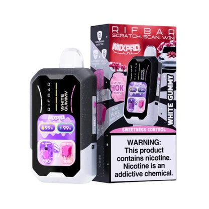 RIFBAR MIXPRO SWEETNESS CONTROL 5% DISPOSABLE (90ML) 40K PUFFS 5CT/ BOX