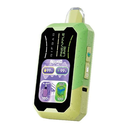 RIFBAR MIXPRO SOUR & ICE CONTROL 5% DISPOSABLE (90ML) 40K PUFFS 5CT/ BOX