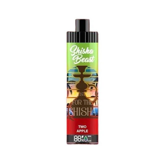 SHISHA BEAST 5% DISPOSABLE (130ML) 20K PUFFS - PEACH ICE