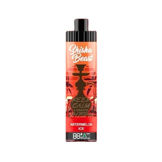SHISHA BEAST 5% DISPOSABLE (130ML) 20K PUFFS - WATERMELON MINT
