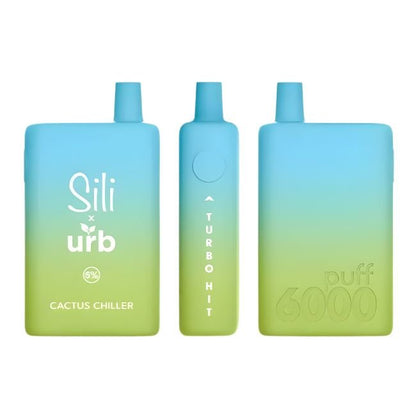 SILI X URB TURBO HIT 5% DISPOSABLE (80ML) 6K PUFFS 5CT/ BOX