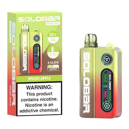 SOLOBAR MATE 5% DISPOSABLE KIT (120ML) 35K PUFF 5CT/ BOX