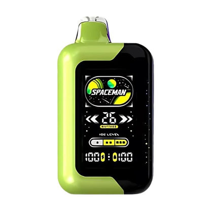 SPACEMAN SP40K BY SMOK ICE & NIC CONTROL 0% DISPOSABLE (100ML) 40K PUFFS 5CT/ BOX - SOUR APPLE ICE