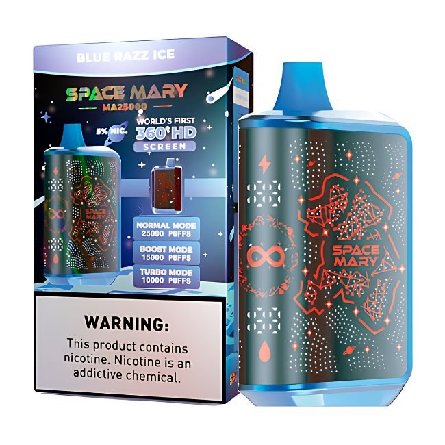 SPACE MARY MA25000 5% 3 MODE DISPOSABLE (100ML) 25K PUFFS 5CT/ BOX