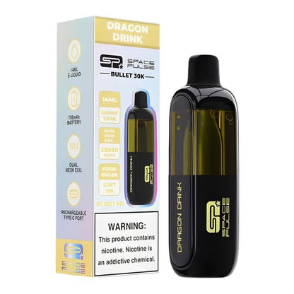 SPACE PULSE BULLET 5% DISPOSABLE (70ML) 30K PUFFS 5CT/ BOX