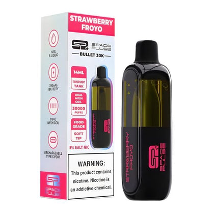 SPACE PULSE BULLET 5% DISPOSABLE (70ML) 30K PUFFS 5CT/ BOX