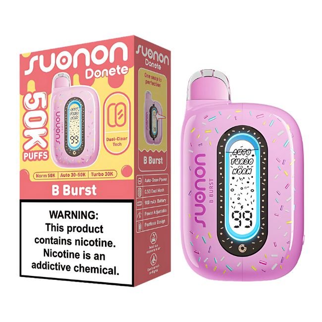 SUONON DONETE POWERED BY NEXA 5% DISPOSABLE (100ML) 50K PUFFS 5CT/ BOX