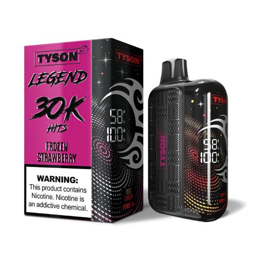 TYSON 2.0 LEGEND 5% DISPOSABLE (80ML) 30K PUFFS - FROZEN STRAWBERRY