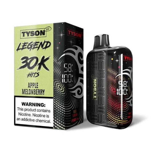 TYSON 2.0 LEGEND 5% DISPOSABLE (80ML) 30K PUFFS - APPLE MELONBERRY