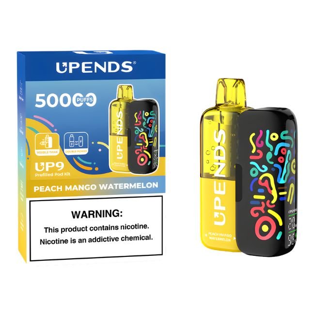 UPENDS 5% DISPOSABLE POD KIT (100ML) 50K PUFFS 5CT/ BOX