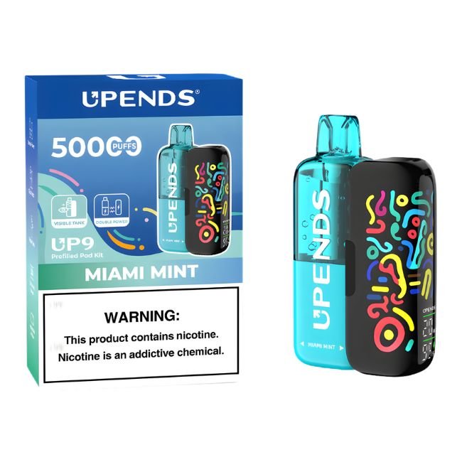 UPENDS 5% DISPOSABLE POD KIT (100ML) 50K PUFFS 5CT/ BOX