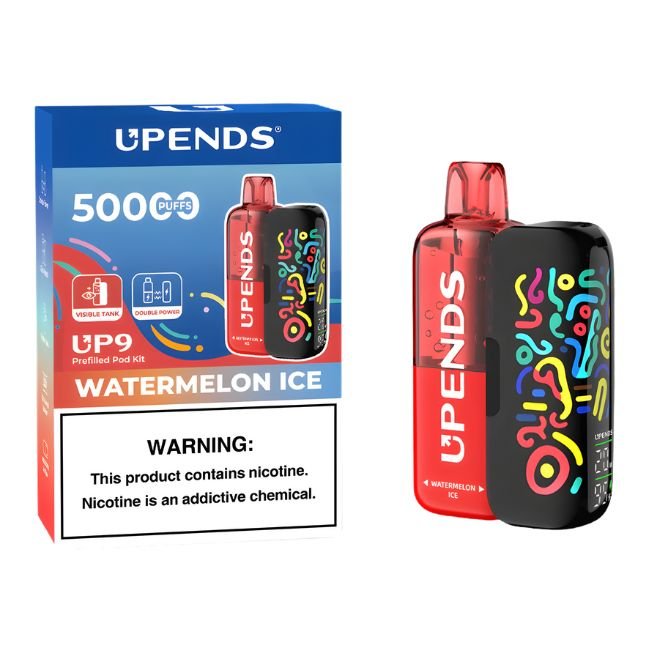 UPENDS 5% DISPOSABLE POD KIT (100ML) 50K PUFFS 5CT/ BOX