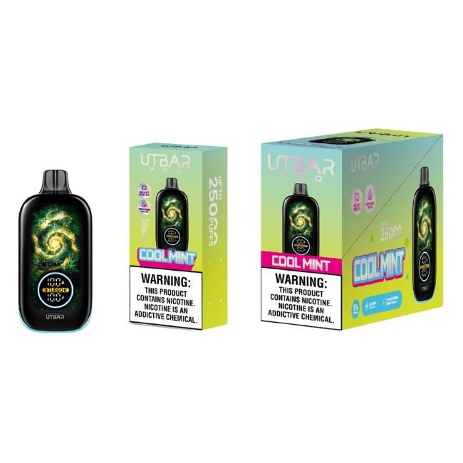 UTBAR PRO 5% DISPOSABLE (90ML) 25K PUFFS 5CT/ BOX