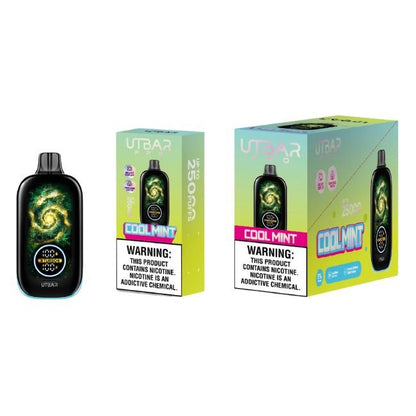 UTBAR PRO 5% DISPOSABLE (90ML) 25K PUFFS 5CT/ BOX