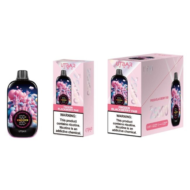 UTBAR PRO 5% DISPOSABLE (90ML) 25K PUFFS 5CT/ BOX