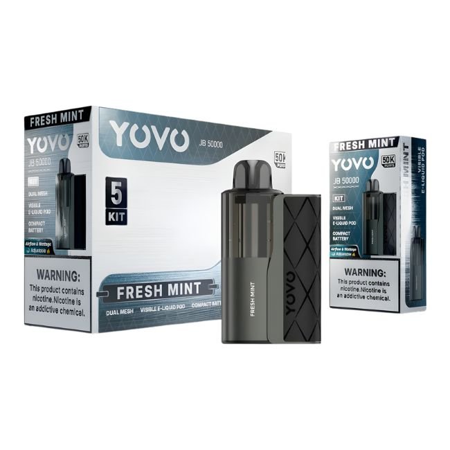 YOVO JB 50000 5% DISPOSABLE KIT (75ML) 50K PUFFS 5CT/ BOX